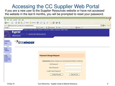 go tyco electronics password reset.